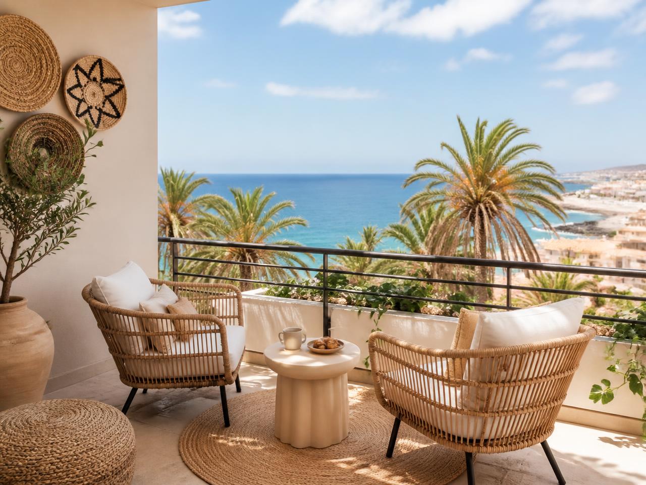Palm Terrace Apartment — premium holiday apartment in Los Cristianos, Tenerife